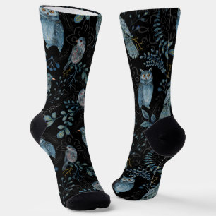 Calcetines Patrón intrincado de flores y paisley