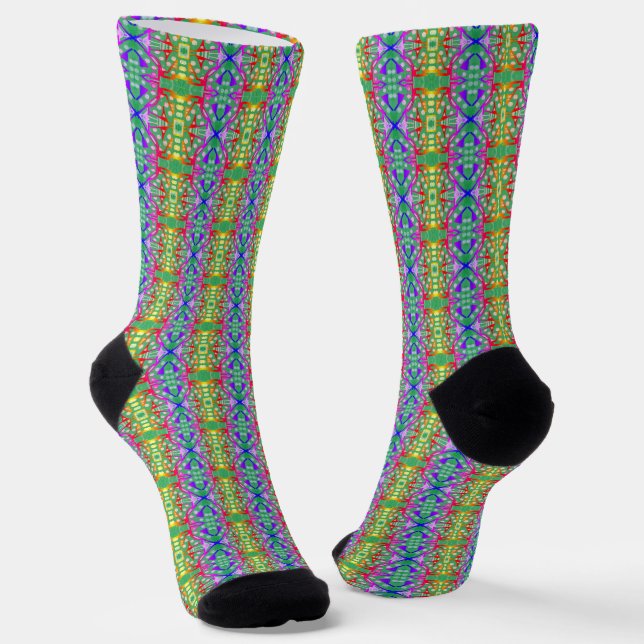 Calcetines Patrón multicolor (Angular)