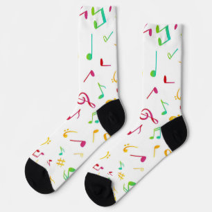 Calcetines Patrón musical