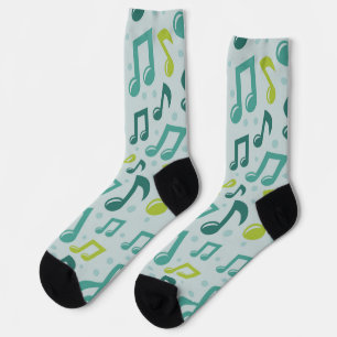 Calcetines Patrón musical