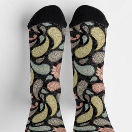 Calcetines Patrón Paisley