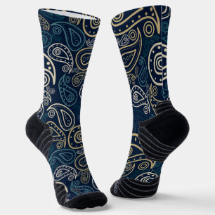 Calcetines Patrón Paisley