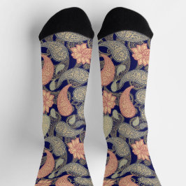 Calcetines Patrón Paisley