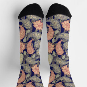 Calcetines Patrón Paisley