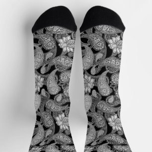 Calcetines Patrón Paisley