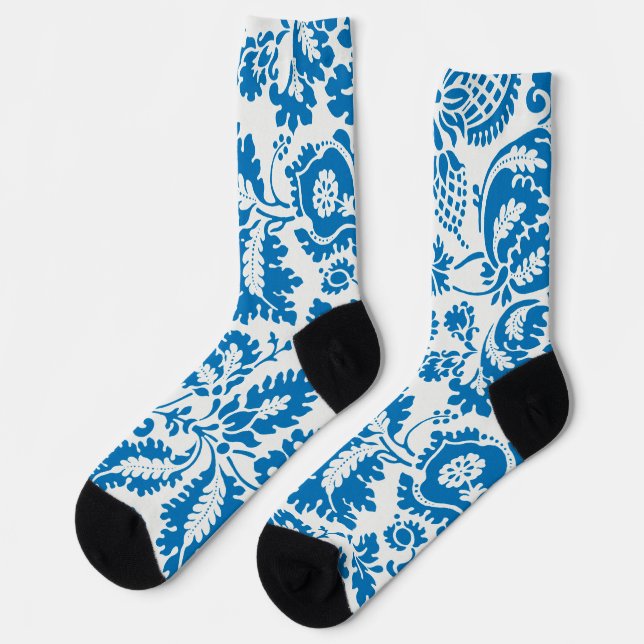 Calcetines Patrón veneciano, William Morris (Izquierda)