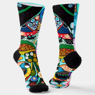 Calcetines Patrones Audaces Aves Modernas