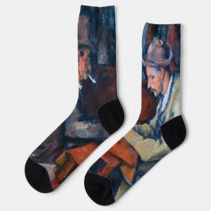 Calcetines Paul Cezanne - Los jugadores de cartas