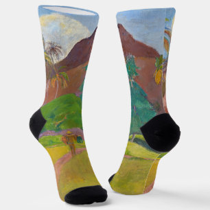 Calcetines Paul Gauguin - Paisaje Tahitiano