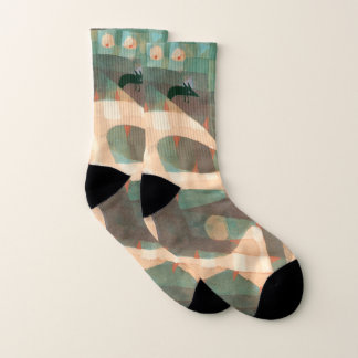 Calcetines Paul Klee - El Alce De Púas Con Los Zócalos De Los