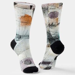 Calcetines Paul Klee Plantas Tierra y Reino del Aire: Bauhaus