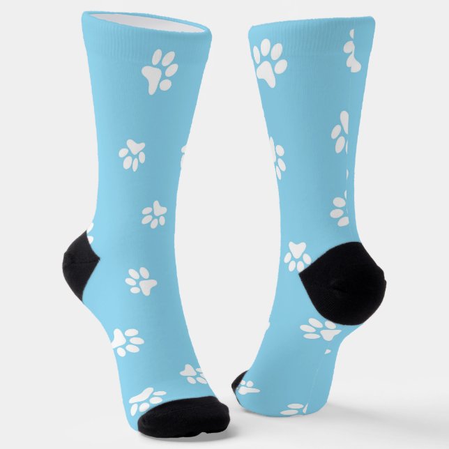 Calcetines Paw Print Sustainable Premium Crew Sock (Angular)