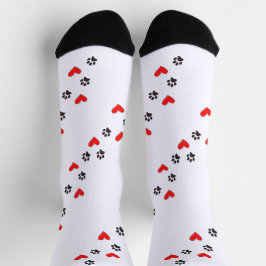 Calcetines Paws and Hearts Socks