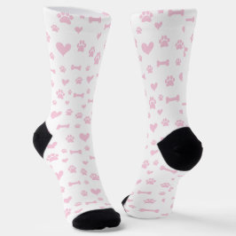 Calcetines Paws and Hearts: Whimsical Pet Lover's