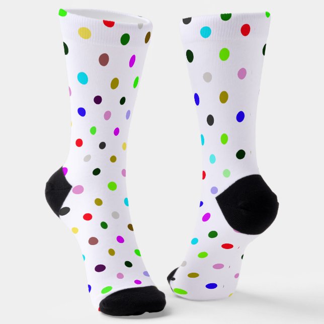 Calcetines Payaso de Polka Dots Halloween (Angular)
