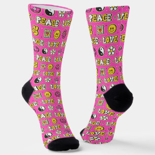 Calcetines Peace Love Hippy Style