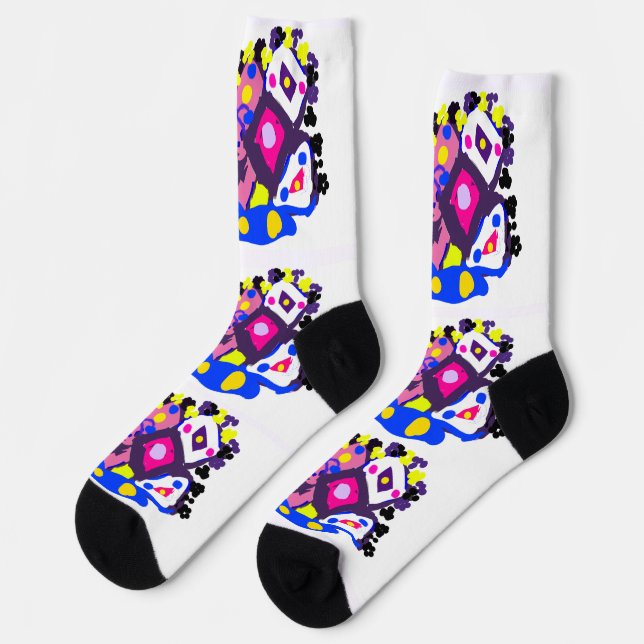 Calcetines Peacock fun cool  (Izquierda)