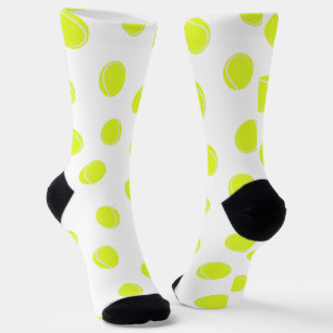 Calcetines Pelota de tenis con estampado blanco