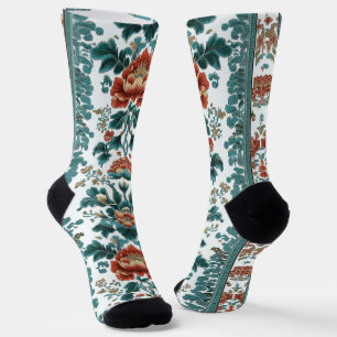 Calcetines Peony Brocade