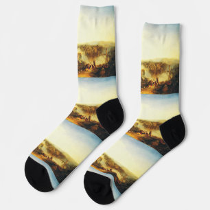 Calcetines Peregrinación de Childe Harold por Joseph Turner