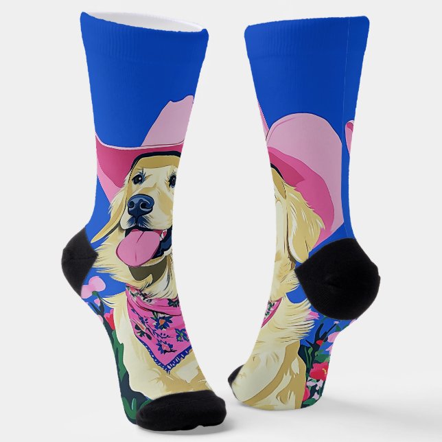 Calcetines Perro adorable estético moderno (Angular)