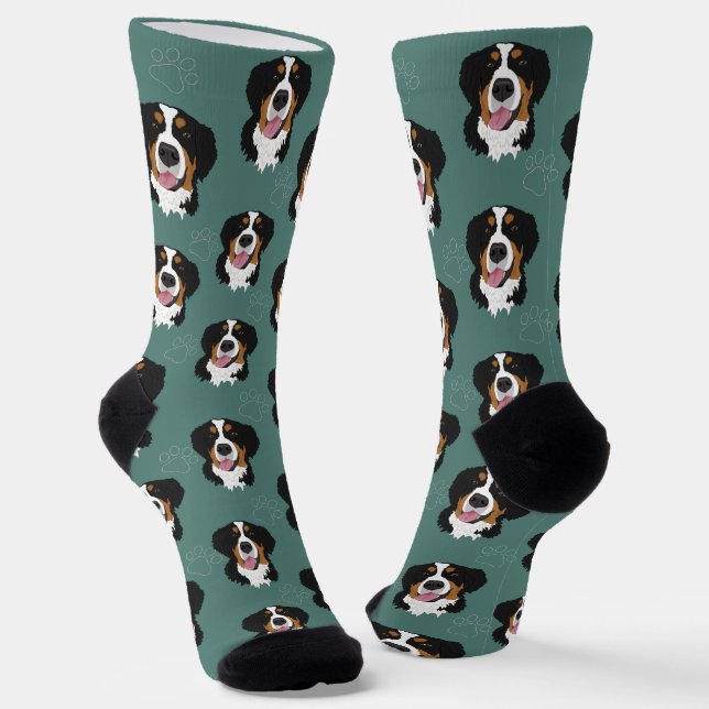 Calcetines Perro de montaña de Bernese (Angular)