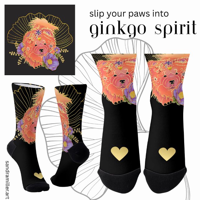 Calcetines Perro GINKGO SPIRIT Chow (Subido por el creador)