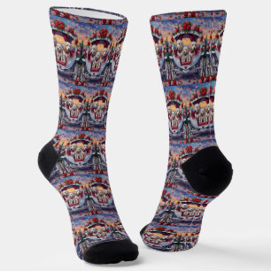 Calcetines Perro Maltés Día de San Valentín