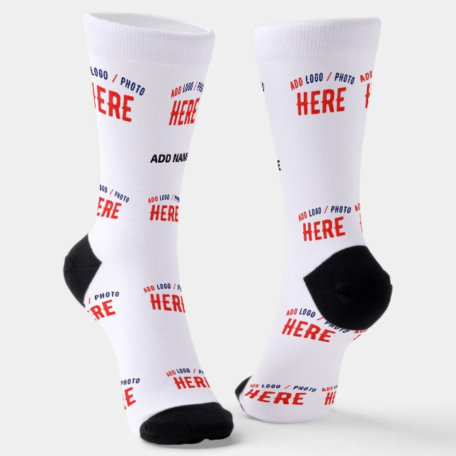 CALCETINES PERSONALIZABLE MODERNO ESTILO BLANCO VERIFICADO MA (Angular)