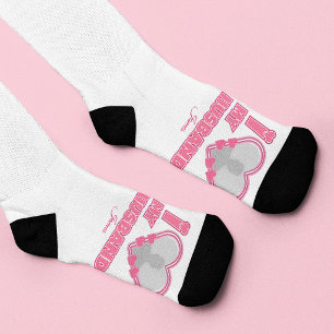 Calcetines Personalizado Amo a Mi Esposa – Agregar Nombre y F