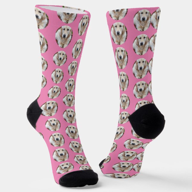 Calcetines Personalizado de regalo de fotografía de divertido (Angular)