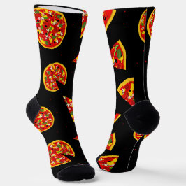 Calcetines Personalizado divertida de Pizza Lover