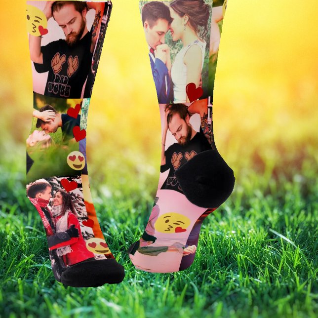 Calcetines Personalizado foto elementos de amor personalizado (Subido por el creador)