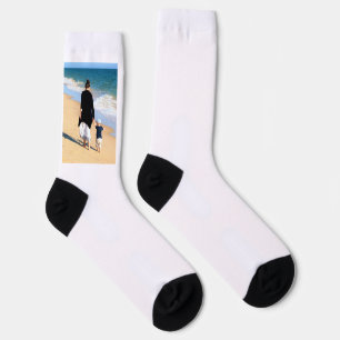 Calcetines Personalizado fotografía tira tu diseño de fotos