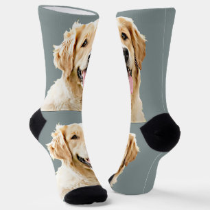 Calcetines Personalizado Golden Retriever Dog Personalizado D