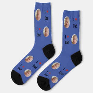 Calcetines Personalizado "I Love Dad"