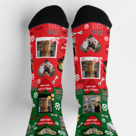 Calcetines Personalizado Perro Face Socks, foto de perro pers