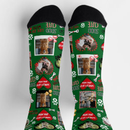 Calcetines Personalizado Perro Face Socks, foto de perro pers