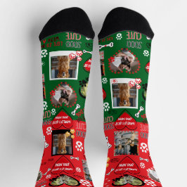 Calcetines Personalizado Perro Face Socks, foto de perro pers