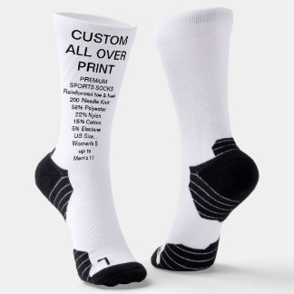 CALCETINES PERSONALIZADO POR TODAS PARTES IMPRIMIR DEPORTES D