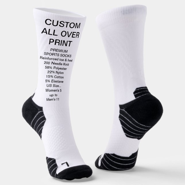 CALCETINES PERSONALIZADO POR TODAS PARTES IMPRIMIR DEPORTES D (Angular)