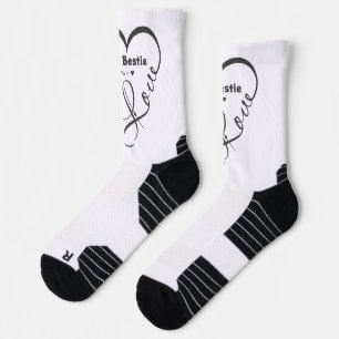 Calcetines Personalizado Te Amo Mi Mejor Amiga • Tú = ♥