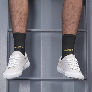 Calcetines Personalizados con Apellido o Apodo en Ellos