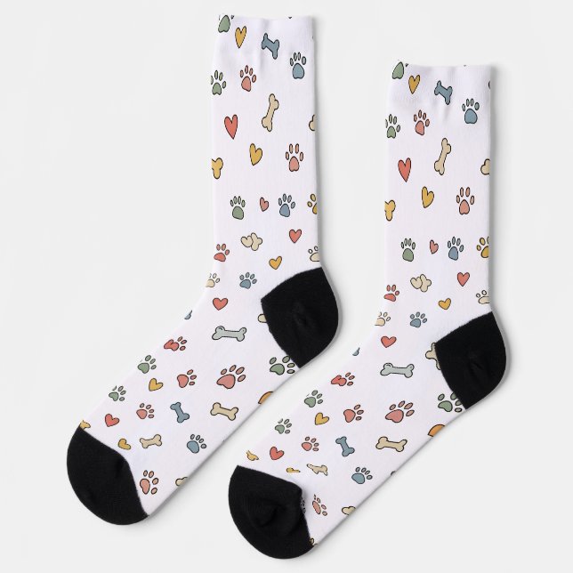 Calcetines Personalizados con Cara de Perro con Fo (Izquierda)