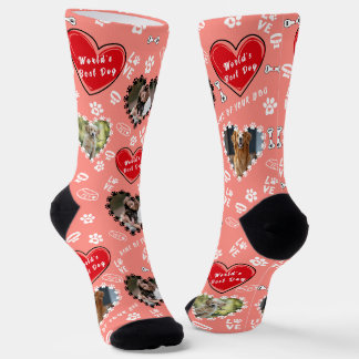 Calcetines personalizados con foto de perro | Calc