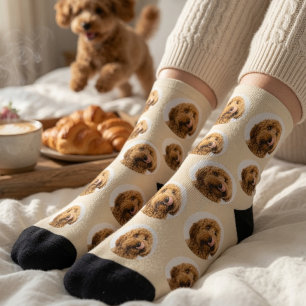 Calcetines personalizados con la cara de tu mascot