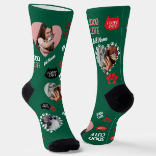 Calcetines Personalizados de Gatos para Amantes de