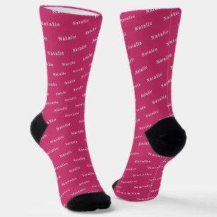 Calcetines Personalizados de Nombre con Texto en R