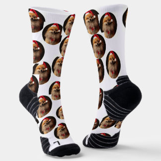 Calcetines personalizados, desordenados, de patrón