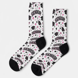 Calcetines personalizados rosa para la foto de la 